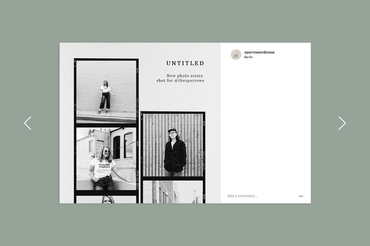 Analog Film & Instant - Social Kit, a Social Media Template by Sparrow & Snow (Photo 10 of 13)