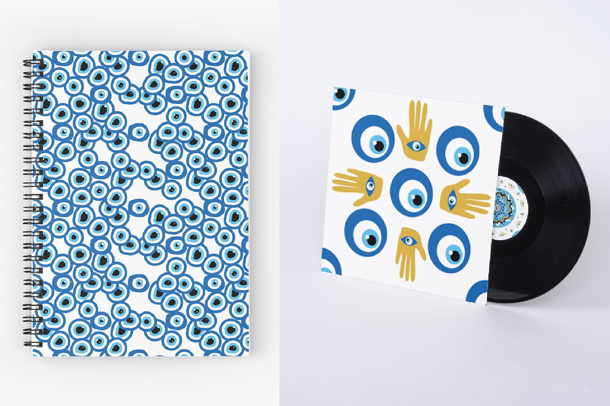 Nazar bonchuk evil eyes patterns, a Pattern Graphic by Michiru13 (Photo 20 of 24)