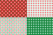 Seamless Red & Green Geometrics, a Pattern Graphic by Melissa Held Designs (Thumbnail 4 of 8)