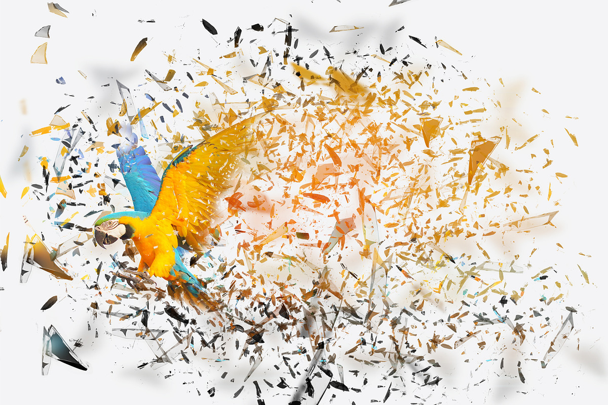 Glass Dispersion Photoshop Action, an Action Add-On by MRI STUDIO (Photo 2 of 13)