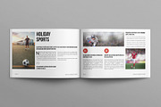 Digital Sports Magazine Landscape, a Magazine Template by E-Type (Thumbnail 4 of 7)