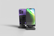 Standing Smartphone Mockup, an iPhone Mockup by My Code Std (Thumbnail 4 of 6)