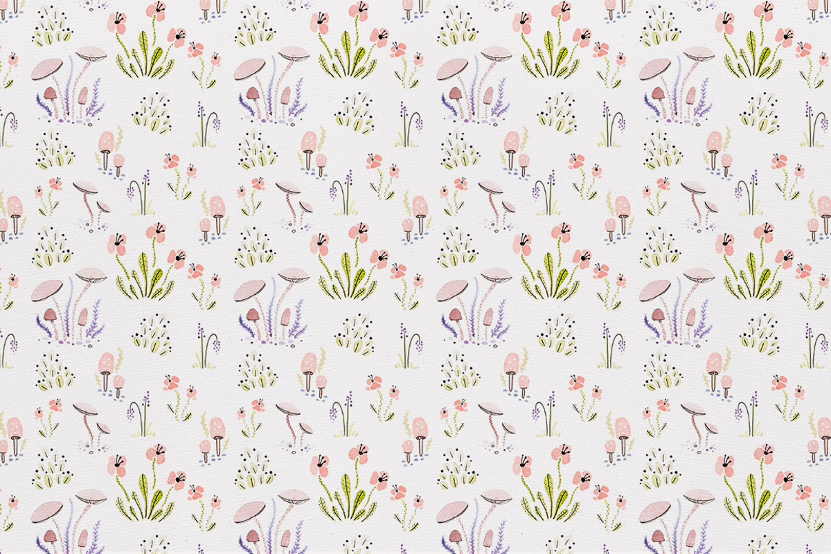 Watercolor Fall Patterns, a Pattern Graphic by Petite Salade (Photo 3 of 6)