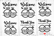 Wedding SVG Bundle, Wedding Sign SVG, an Object Graphic by D2PUTRI (Thumbnail 23 of 31)