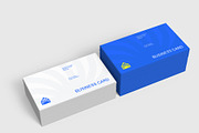 Stacked Business Card Mockup Set, an Advertising Mockup by graphypix (Thumbnail 1 of 4)