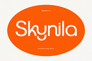 Skynila – Modern Display Sans Serif, a Sans Serif Font by BrandSemut (Thumbnail 1 of 10)