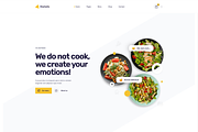 Restaurant & Cafe HTML Template, a HTML Template by UInstrument (Thumbnail 2 of 11)