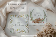 Woodland Animals Watercolor Clipart, an Illustration by Alisles (Thumbnail 13 of 18)