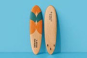 Wooden Surfboard Mockup, a Product Mockup by RamStudio2 (Thumbnail 12 of 16)