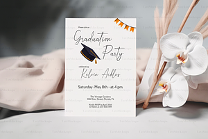 Wedding Stationery Mockup, 5x7 Card