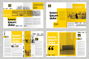 OUBEL: Yellow Multipurpose Brochure, a Brochure Template by McLittle Stock (Thumbnail 3 of 4)