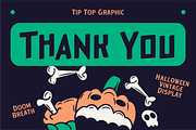 Doom Breath – Halloween Vintage Font, a Blackletter Font by Tiptop Graphic (Thumbnail 9 of 9)