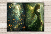 Fairy Forest Junk Journal Page, a Person Illustration by GlamArtZhanna (Thumbnail 7 of 10)