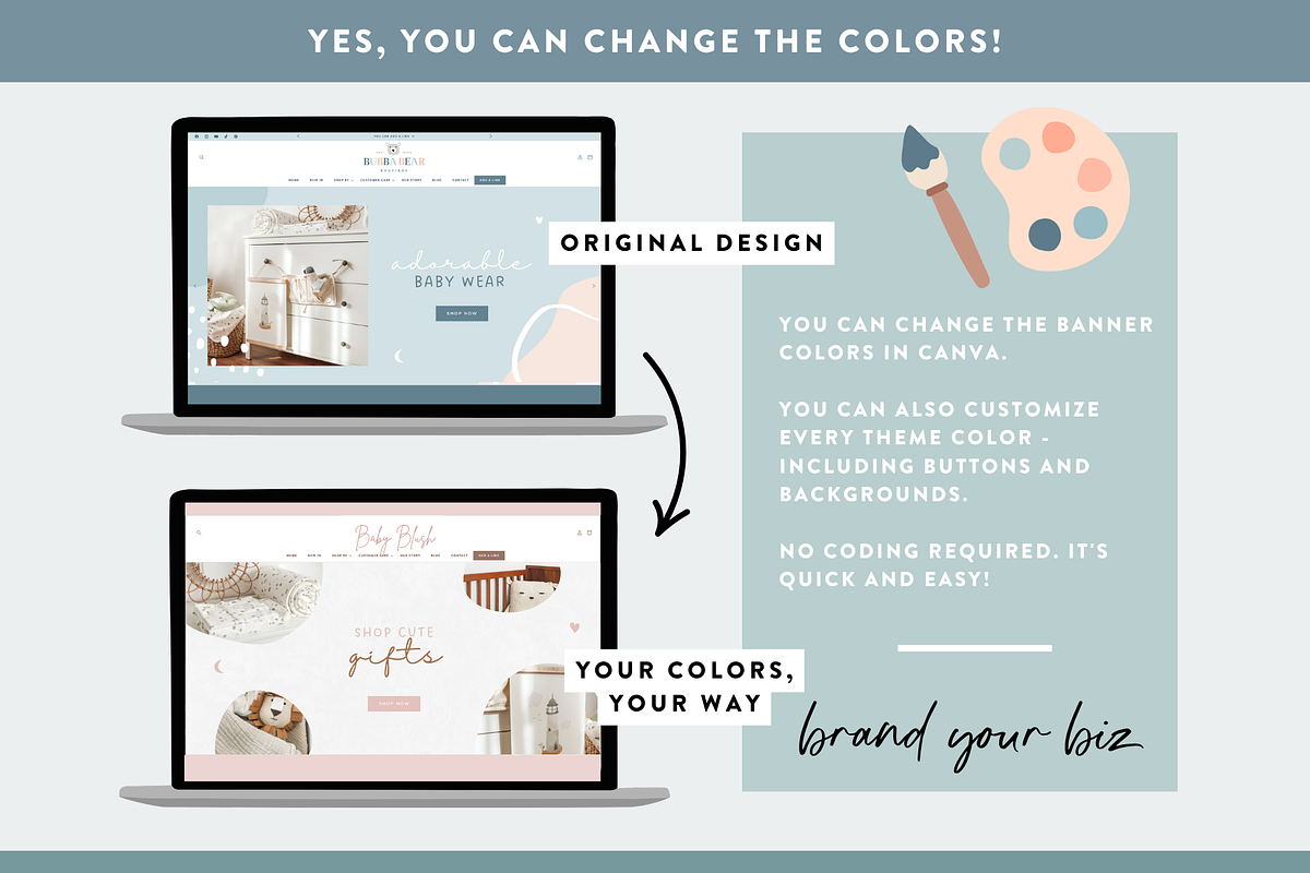 Baby Blue Shopify Theme, a Shopify Template by Design Pixie (Photo 7 of 10)