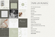 Wellness Instagram Template Bundle, a Social Media Template by digitaldispositions (Thumbnail 6 of 9)