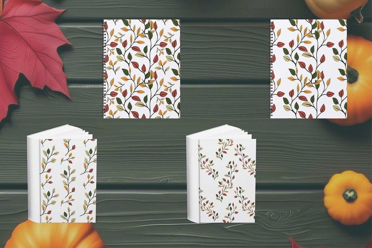 Minimalist Autumn:Patterns & Clipart, a Pattern Graphic by Elatedowl (Photo 7 of 13)