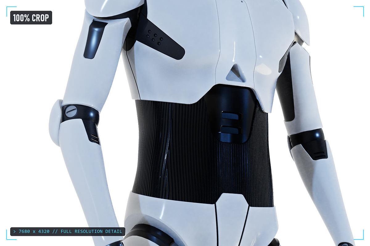 Humanoid AI - 12 JPG Backgrounds, a Background Graphic by Photocreo Michal Bednarek (Photo 6 of 6)