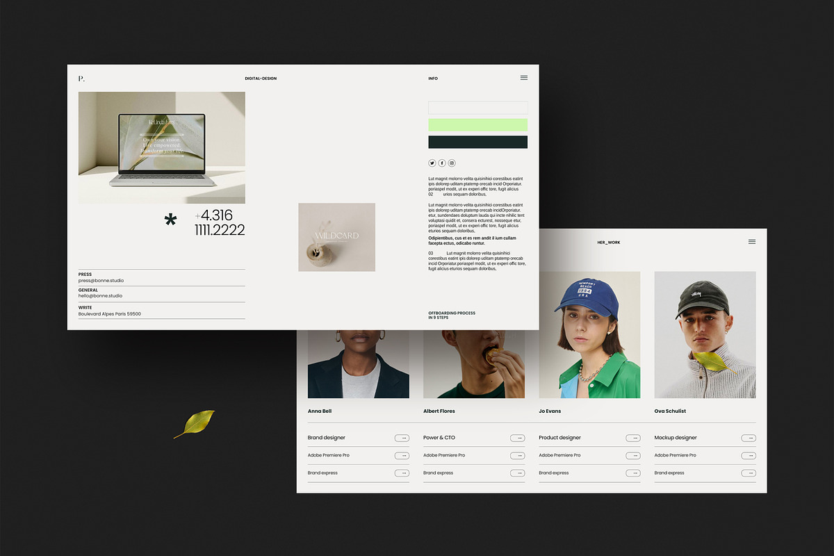 DESK | Portfolio, a Presentation Template by S A N D Y (Photo 5 of 12)
