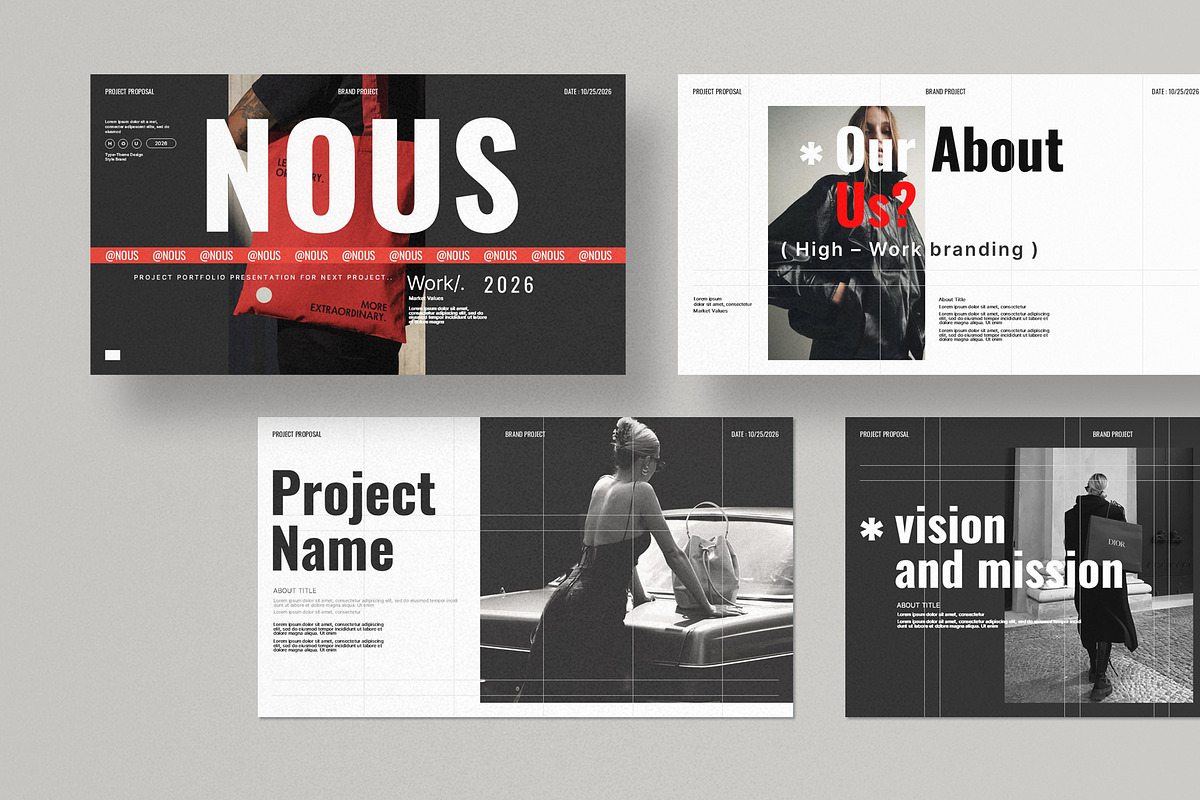 Project Proposal PowerPoint Template, a Presentation Template by Creative-Work (Photo 2 of 6)