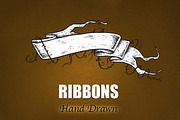 RIBBONS - Hand Drawn, a Decorative Illustration by BusOne (Thumbnail 3 of 3)