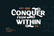 Sirens - Bold Sans, a Sans Serif Font by Sarid Ezra (Thumbnail 1 of 13)