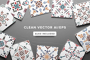 Watercolor/Vector Tile Patterns, a Pattern Graphic by Kotulska (Thumbnail 8 of 8)