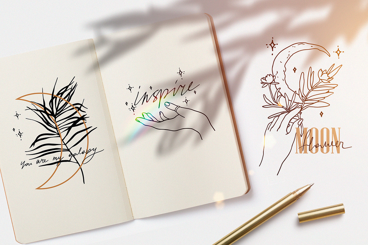 Line Art for T-shirt, an Illustration by NKTN (Photo 4 of 9)