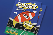 Blue Rugby Tournament Flyer Set, a Flyer Template by graphicook (Thumbnail 2 of 3)