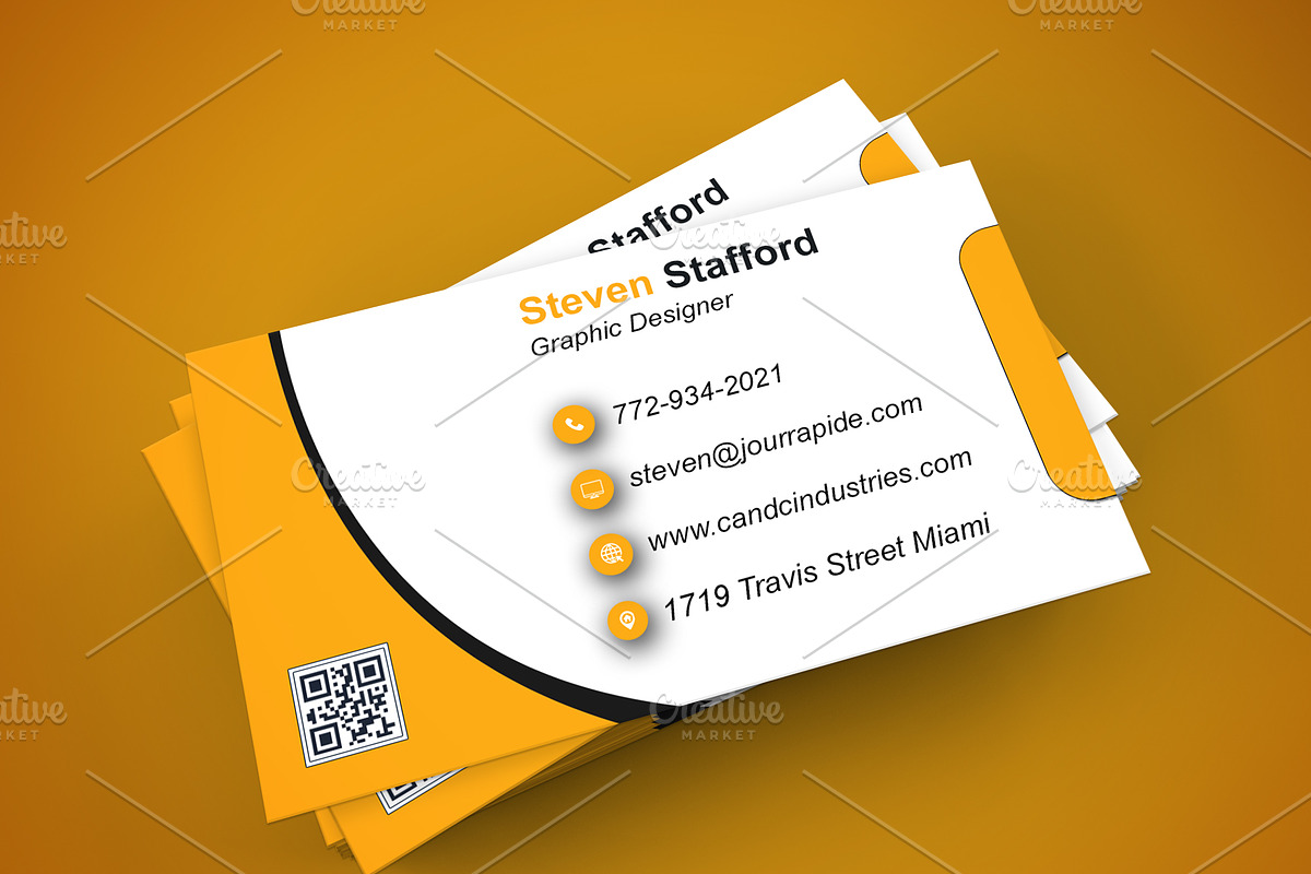 Simple Business Card PSD preview 3