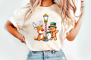 Christmas PNG, Christmas Shirt PNG, an Illustration by Watercolor design (Thumbnail 2 of 3)