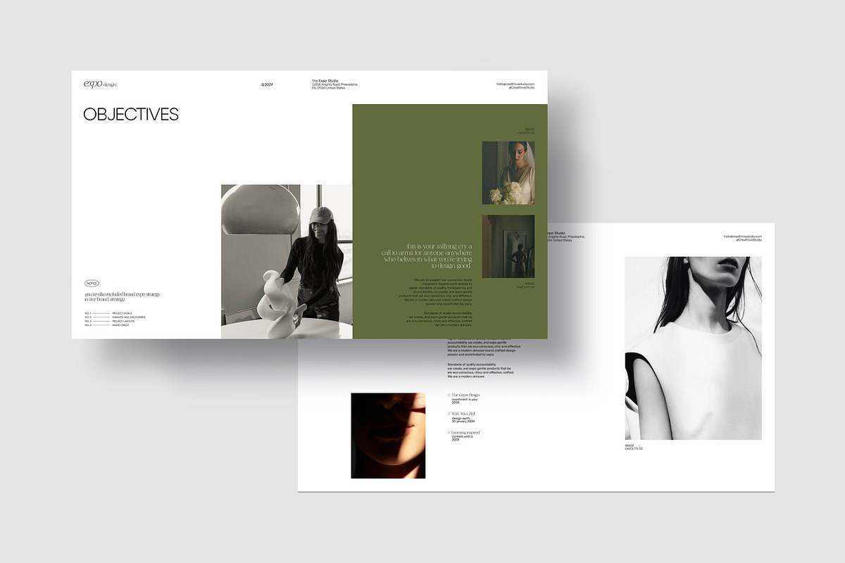 Expo | Brand Proposal, a Presentation Template by creathrivestudio (Photo 6 of 12)