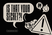 Sensetyphy, a Sans Serif Font by graphicook (Thumbnail 9 of 10)