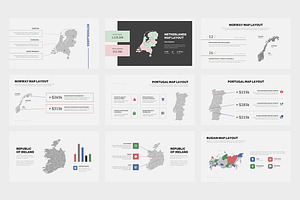 Europa : Europe Area Map Powerpoint