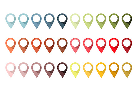 Colorful Checkpoint Icon