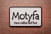 Motyfa, a Serif Font by Digital Typeface Studio (Thumbnail 1 of 8)