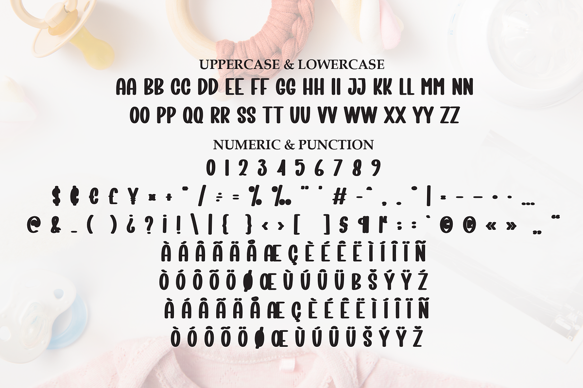 Baby Shower | Script Font, a Script Font by Scratchones (Photo 7 of 8)