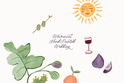 Hand-Painted Whimsical Wedding, a Decorative Illustration by Lana Elanor (Thumbnail 10 of 14)