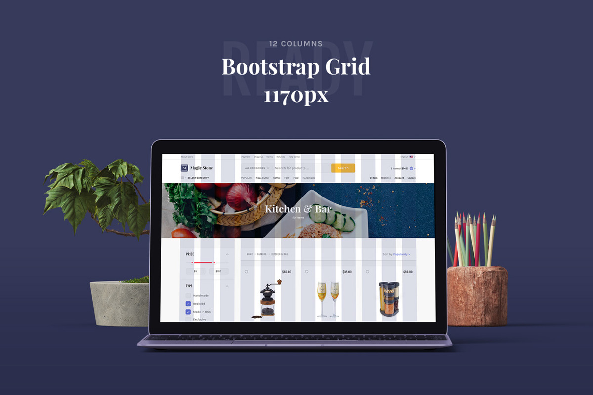Magic Stone UI Kit, an UI Kit Template by UI Chest (Photo 14 of 18)