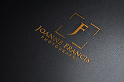 J F Logo Template, a Branding & Logo Template by Machel Design (Thumbnail 2 of 4)