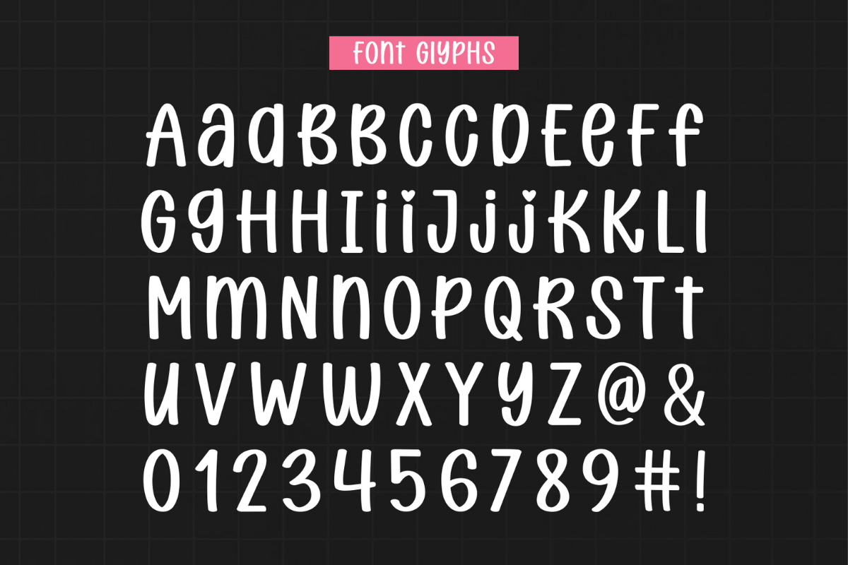 Rose Cake - Handwritten Font, a Handwritten Font by Jozoor (Photo 7 of 7)