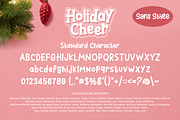 Holiday Cheer Font, a Sans Serif Font by Mabhal Studio (Thumbnail 8 of 10)