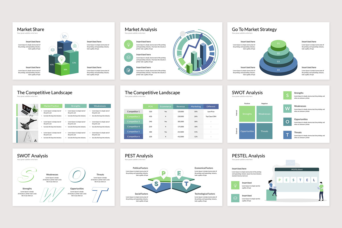 Business Plan Infographic PowerPoint, a Presentation Template by ...