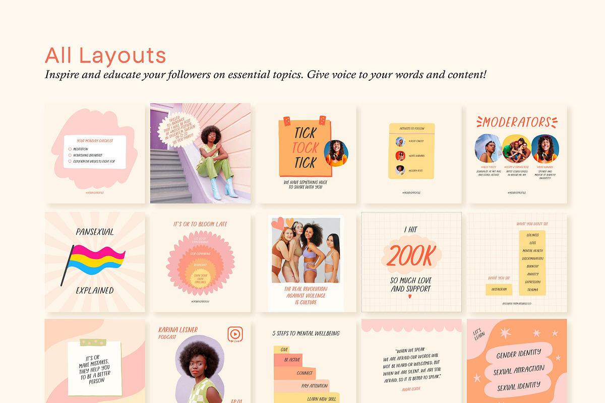 Freedom | Social Media Kit, a Social Media Template by Sparrow & Snow (Photo 14 of 22)