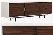Joybird Oberlin Console Cabinet, a Furniture 3D Model by 3dmitruk (Thumbnail 1 of 14)