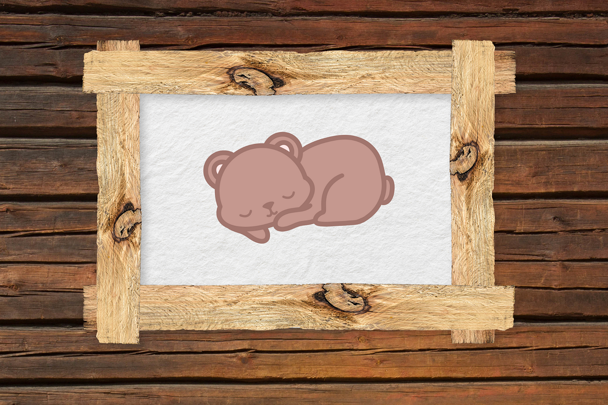 Bears SVG Illustrations - Kawaii, an Animal Illustration by HalieKStudio (Photo 5 of 8)