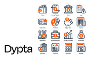 Finance Icon Set, a Duotone Icon by Eklip Studio (Thumbnail 3 of 4)