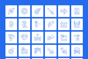 170 Digital Industrial & Automotive, an Outline Icon by Creative Stall (Thumbnail 10 of 10)