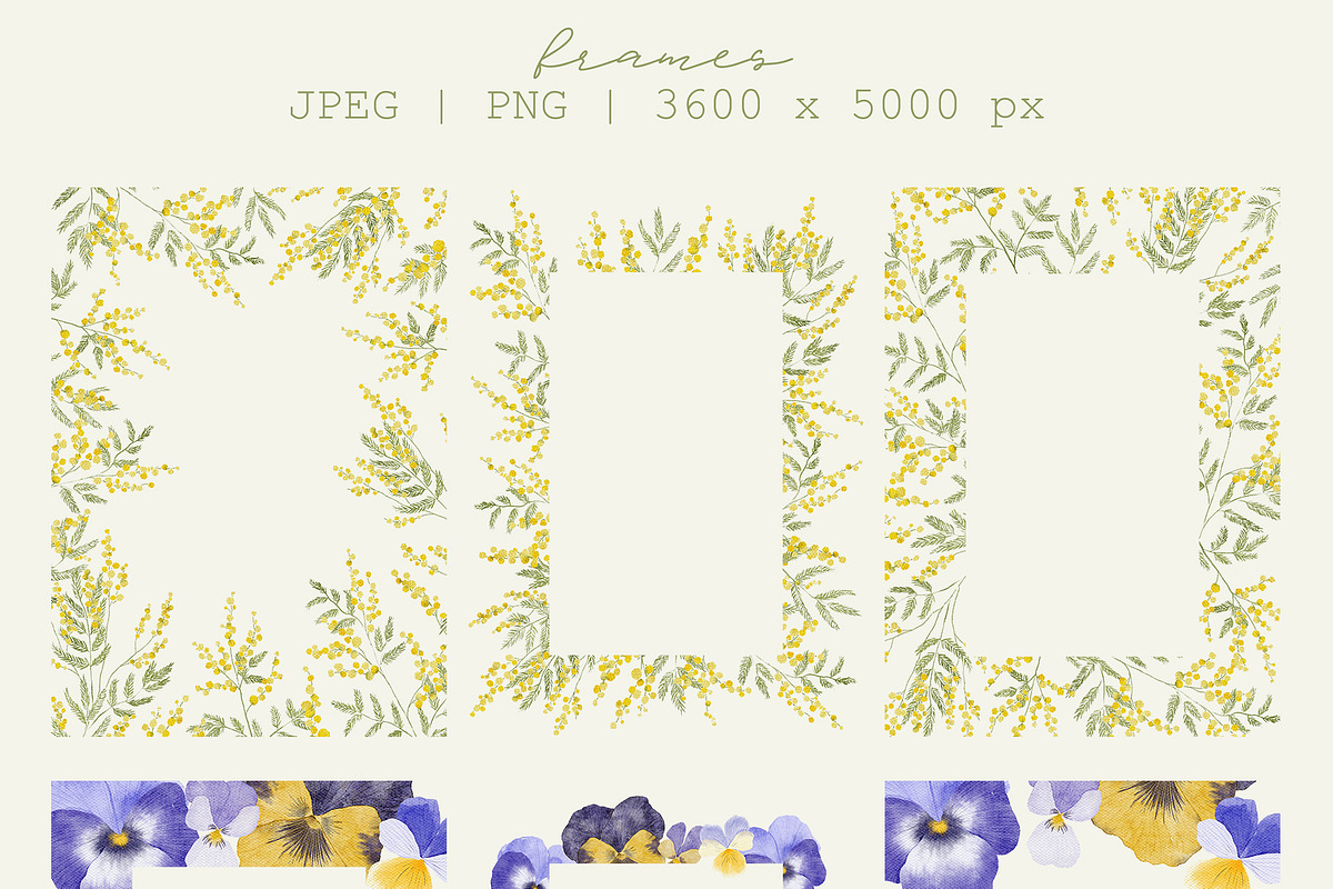 Spring Garden Illustration & Pattern, a Decorative Illustration by OkPen (Photo 5 of 10)