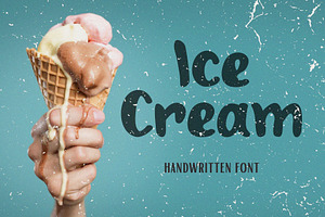 Ice Cream Handwritten Font