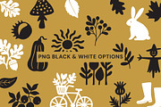 Autumn Nature & Botanical Clipart, a Decorative Illustration by NatalieArtShop (Thumbnail 13 of 16)